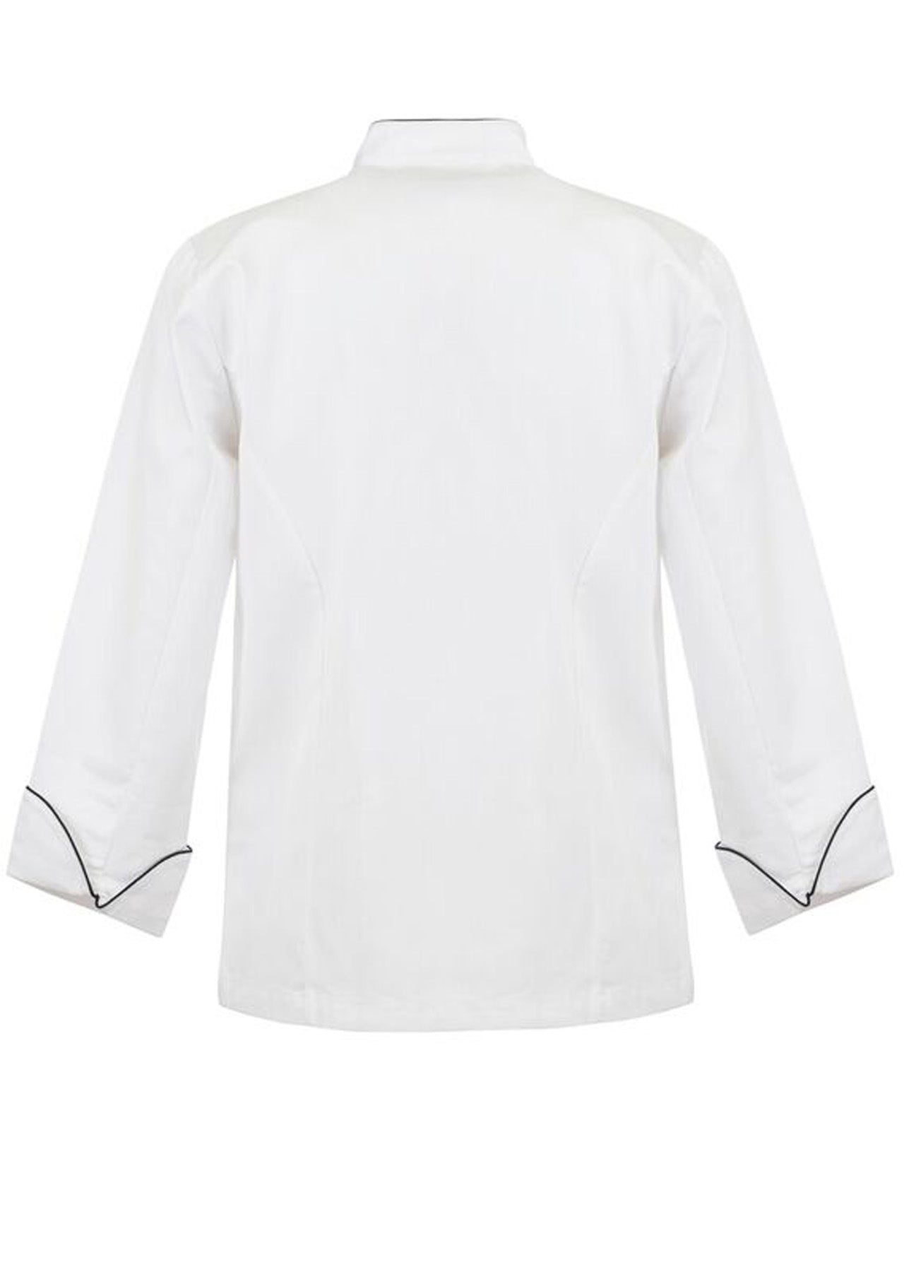 Executive Long Sleeve Chef's Jacket with Piping