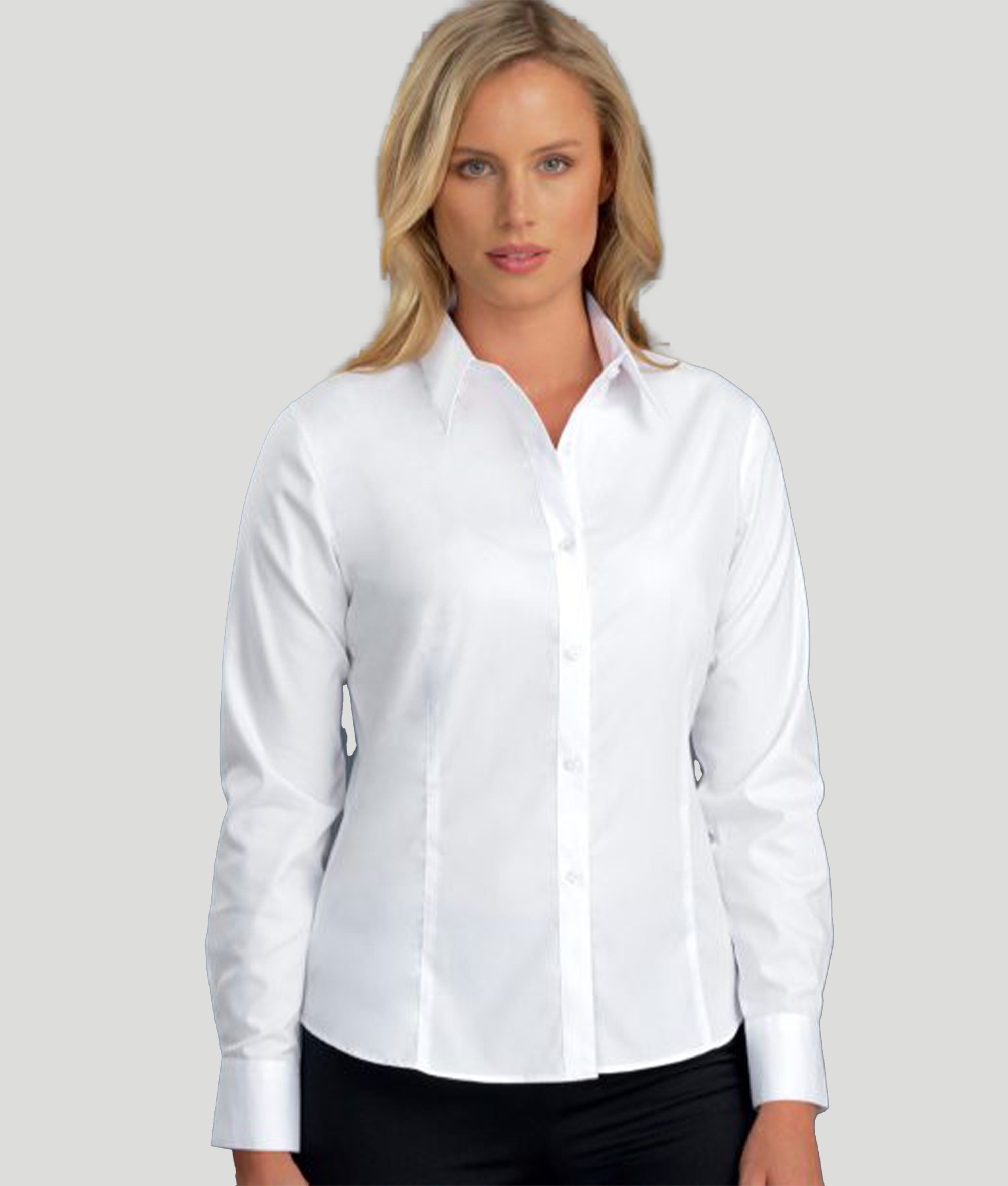 Women's Long Sleeve Poplin Shirt