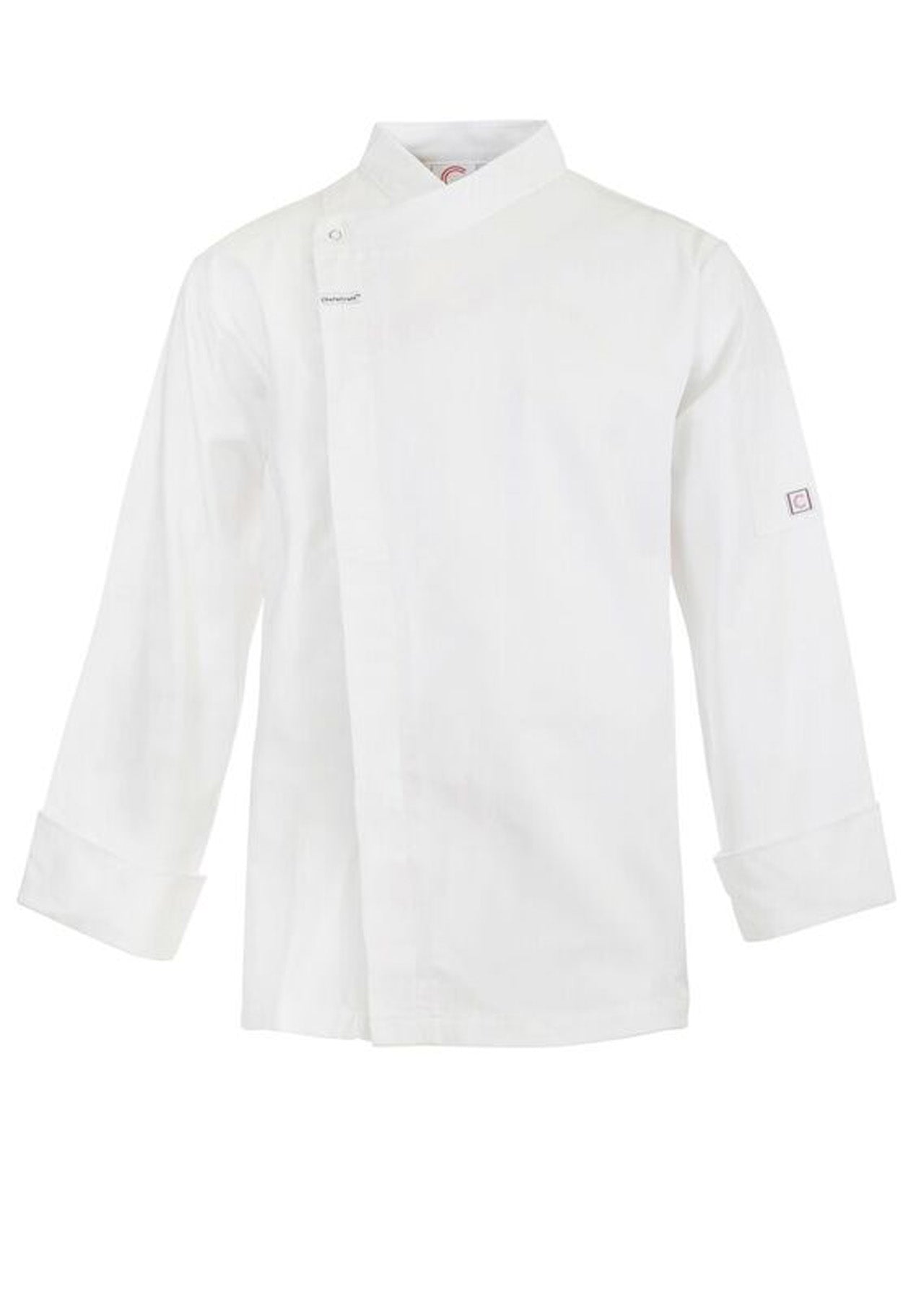 Long Sleeve Chef's Tunic with Concealed Front