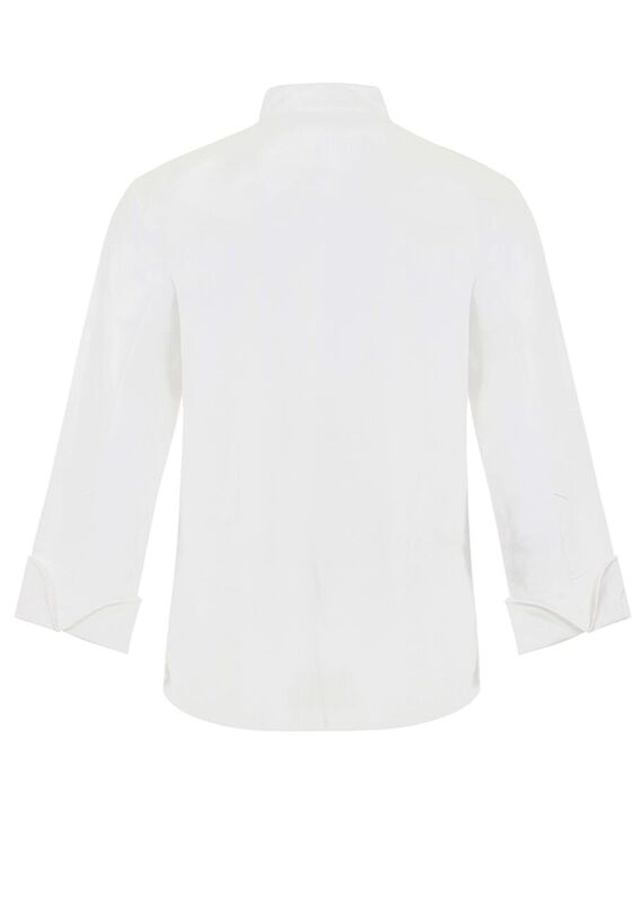 Long Sleeve Chef's Tunic with Concealed Front