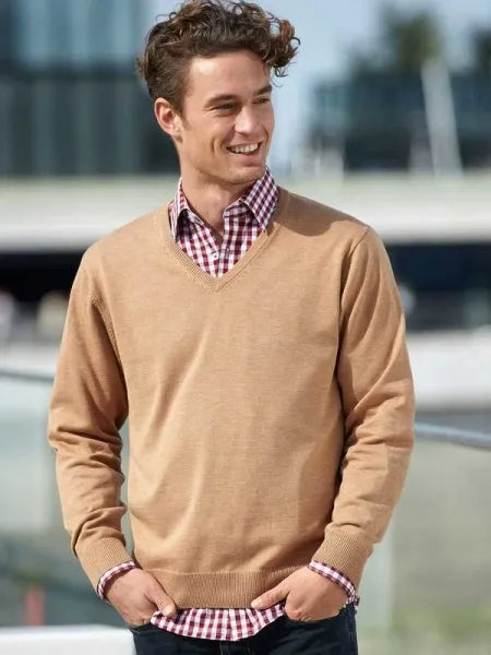 Men's V-Neck Pullover