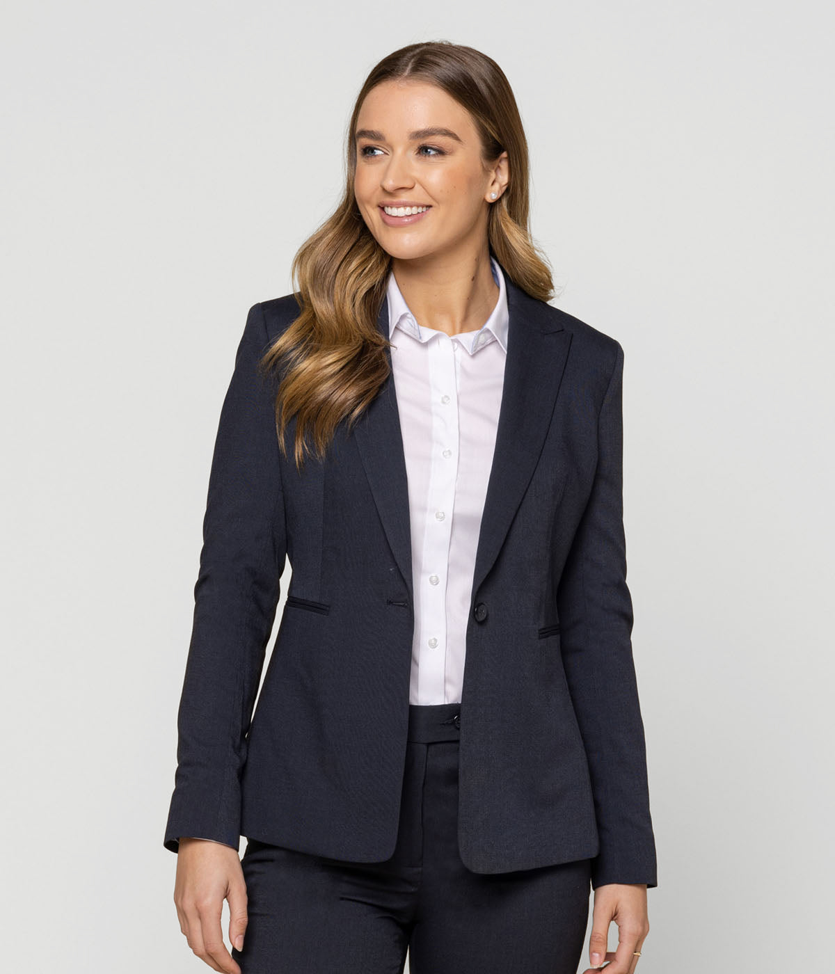 Elliot Women's Washable One Button Jacket