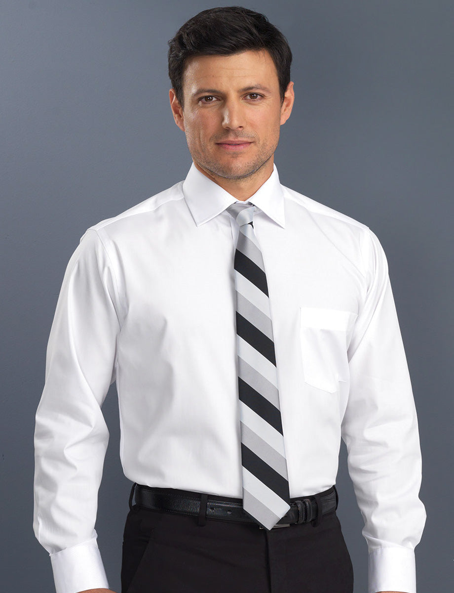 Men's Long Sleeve Poplin Shirt