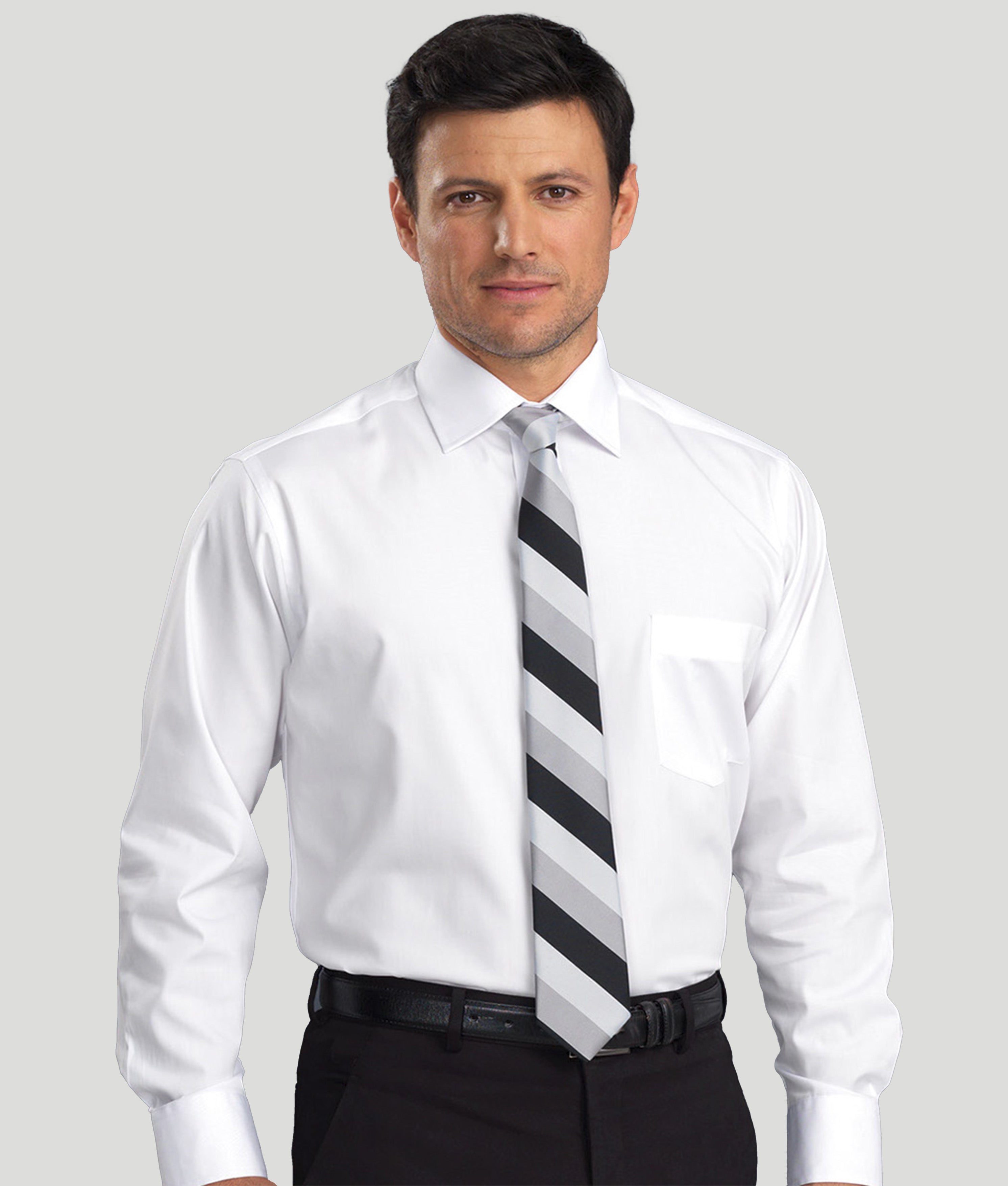 Men's Long Sleeve Poplin Shirt