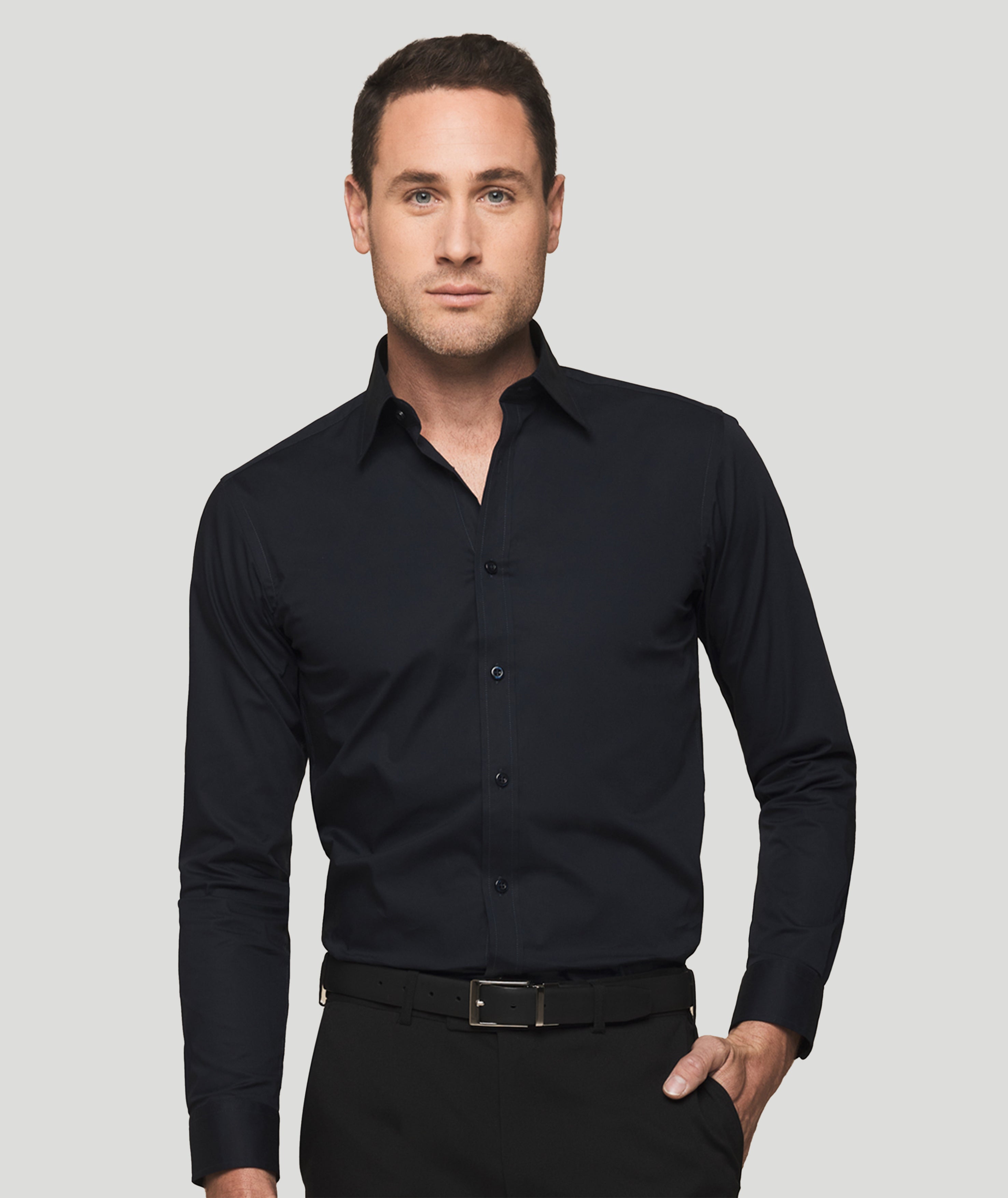 Mens Olsen Stretch shirt without Pocket