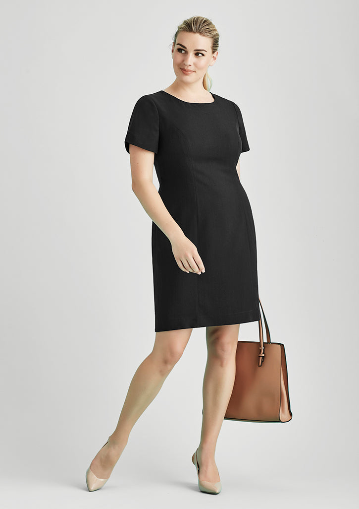Women's Cool Stretch Short Sleeve Shift Dress