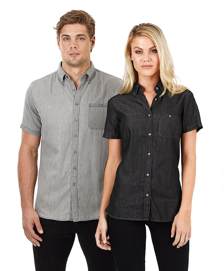 Men’s Dylan Denim Short Sleeve Shirt