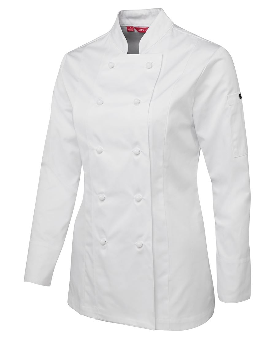 Ladies' Long Sleeve Chef's Jacket