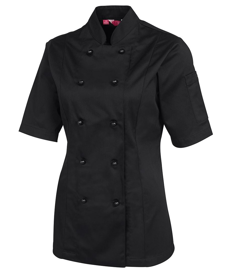Ladies' Short Sleeve Chef's Jacket