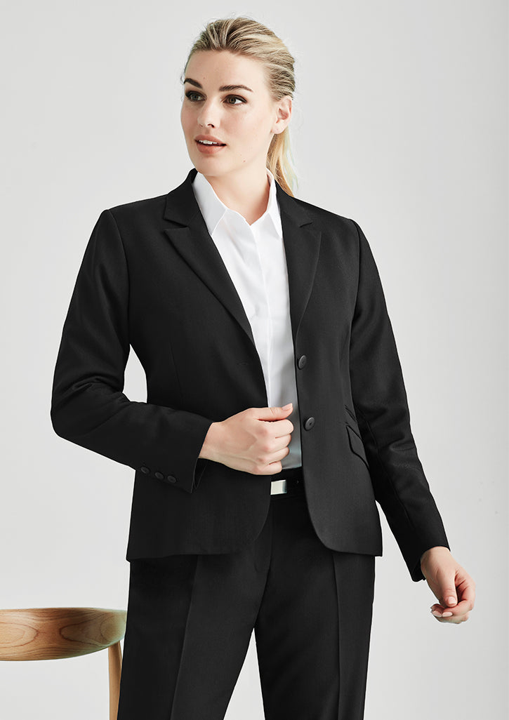 Women's Cool Stretch 2 Button Mid Length Jacket