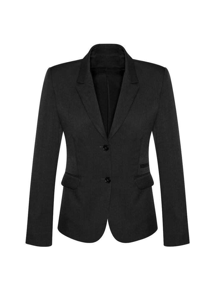 Women's Comfort Wool Stretch 2 Button Mid Length Jacket