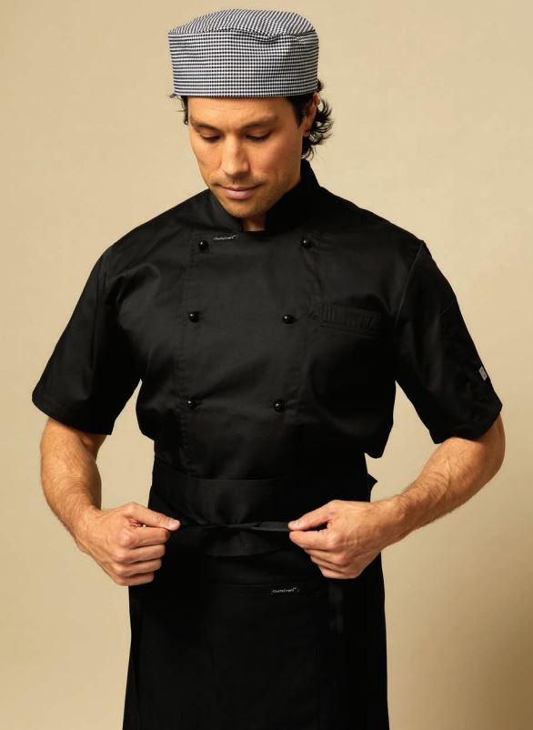 Classic Short Sleeve Chef Jacket