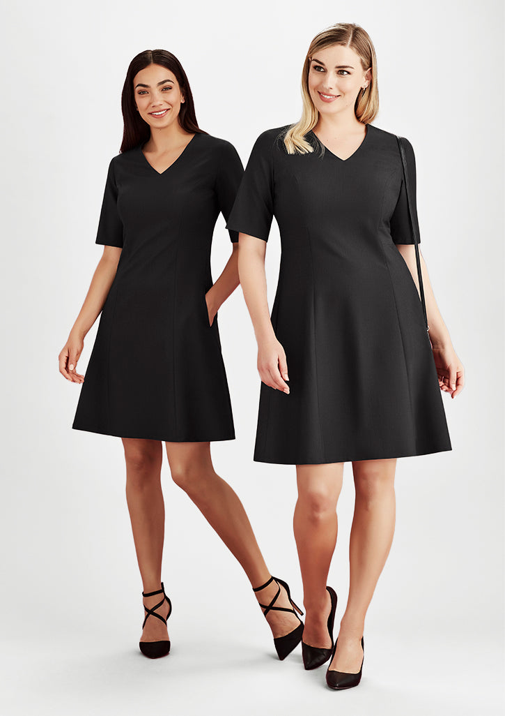 Women's Siena Extended Short Sleeve Dress