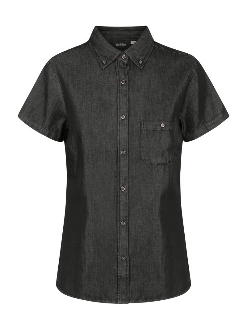 Ladies' Dylan Denim Short Sleeve Shirt