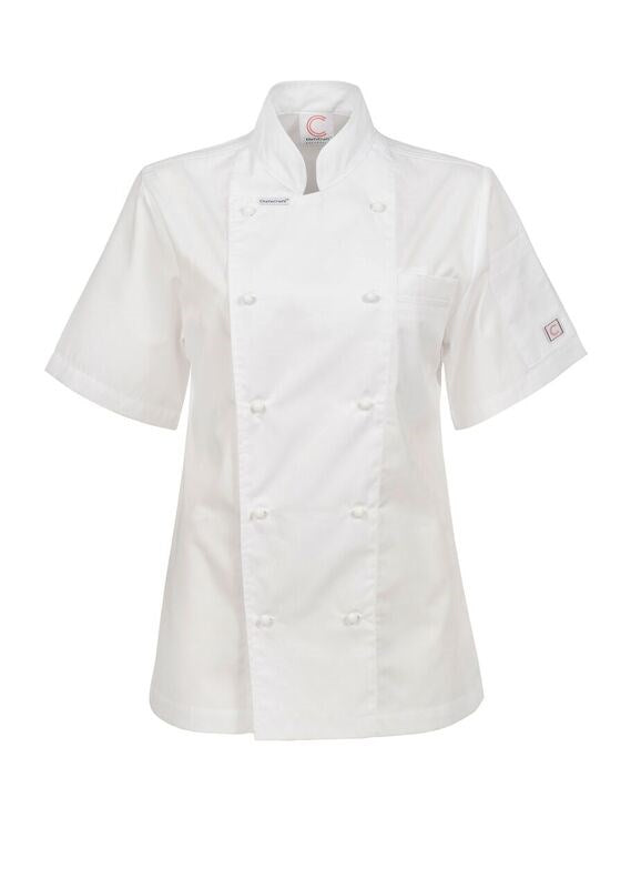 Ladies' Executive Short Sleeve Chef Jacket