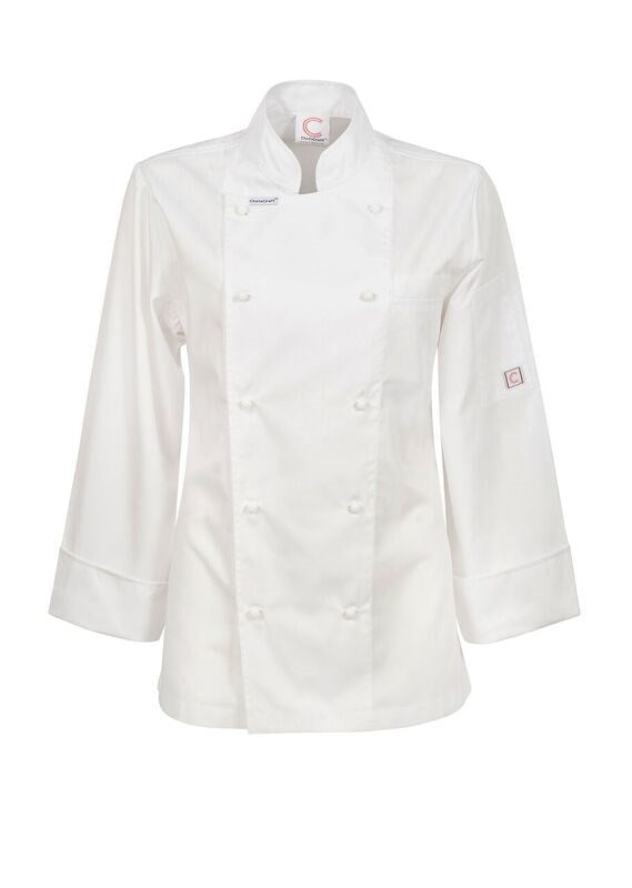 Ladies' Executive Long Sleeve Chef Jacket