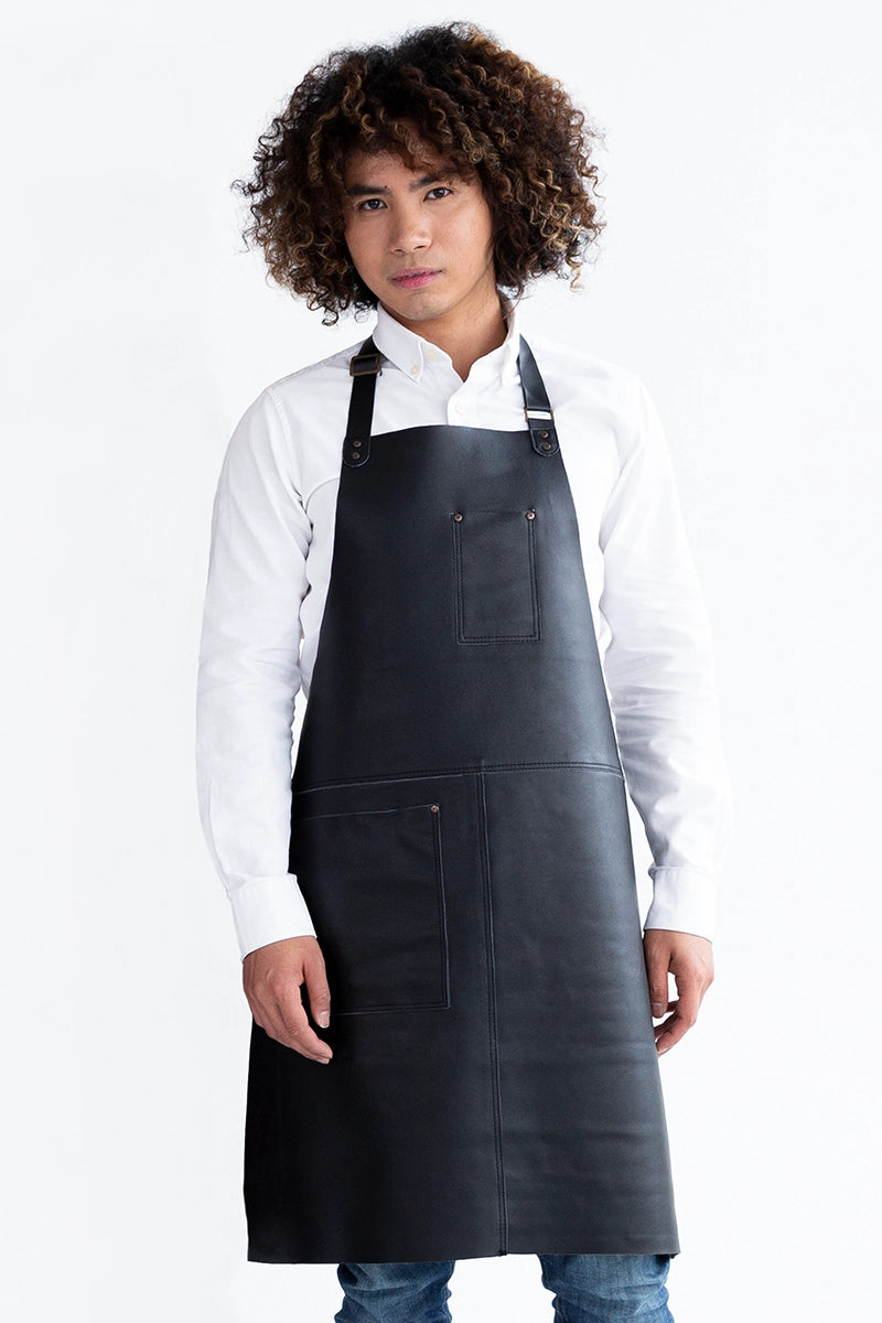 Axil Select Genuine Leather Bib Apron