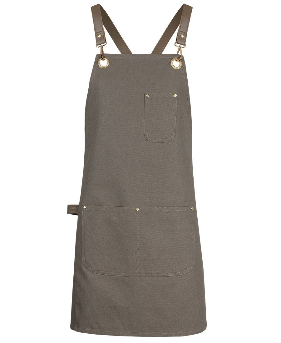 Brass Eyelet Canvas Apron