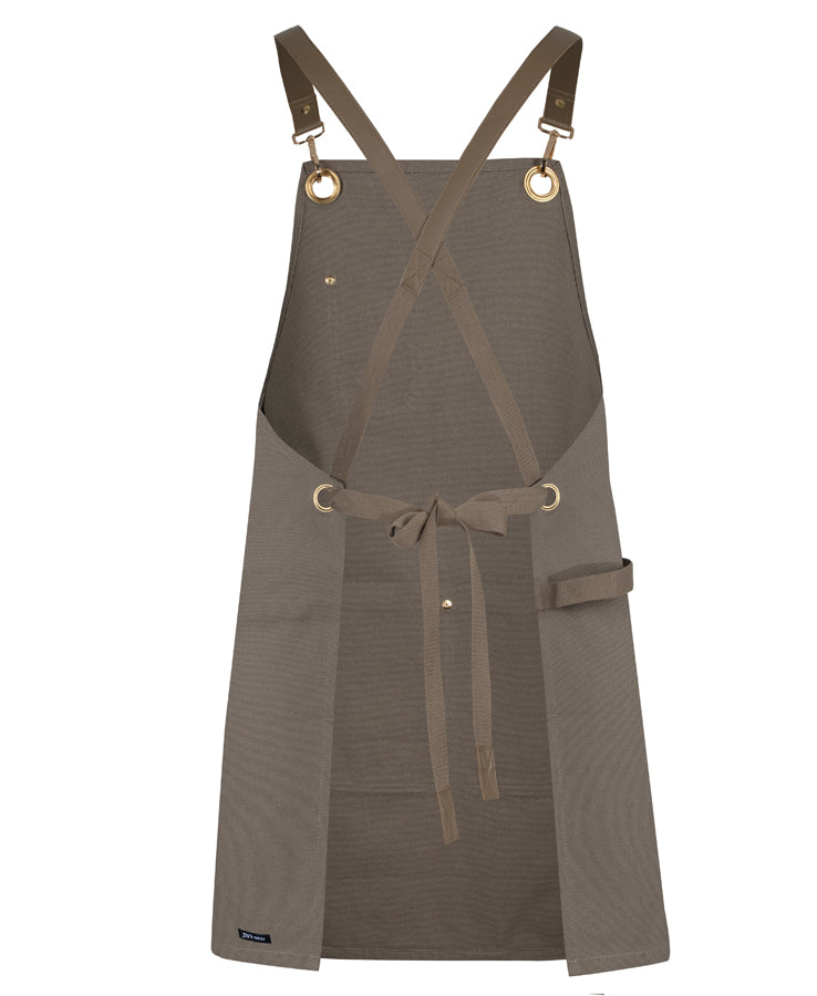 Brass Eyelet Canvas Apron
