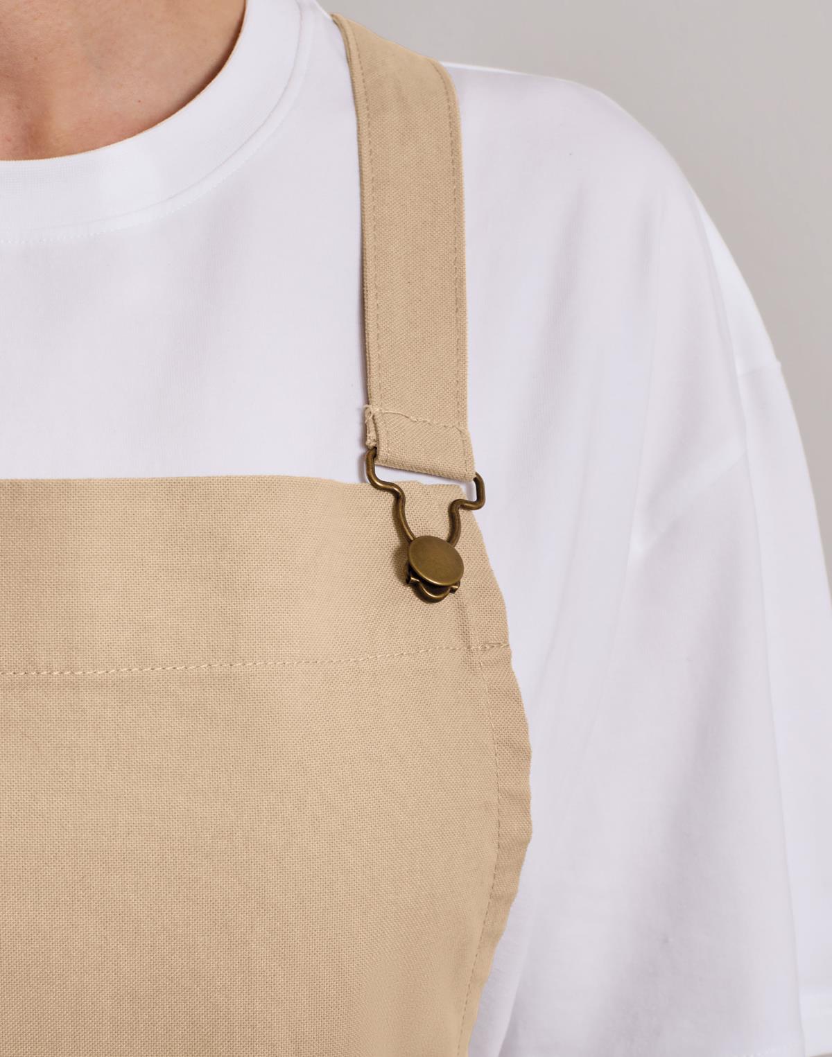 Cross Back Barista Bib Apron