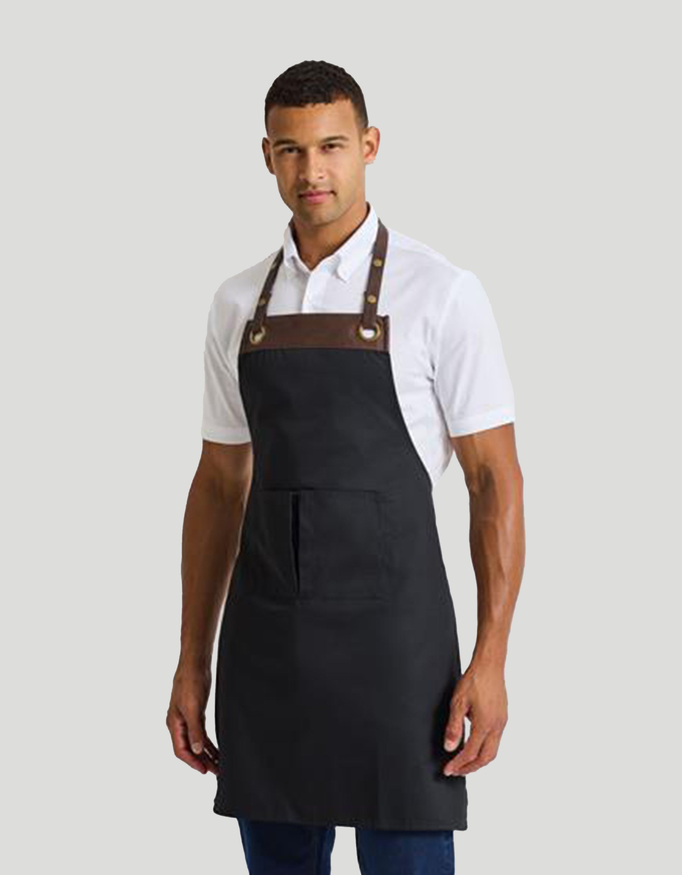 Espresso Bib Apron