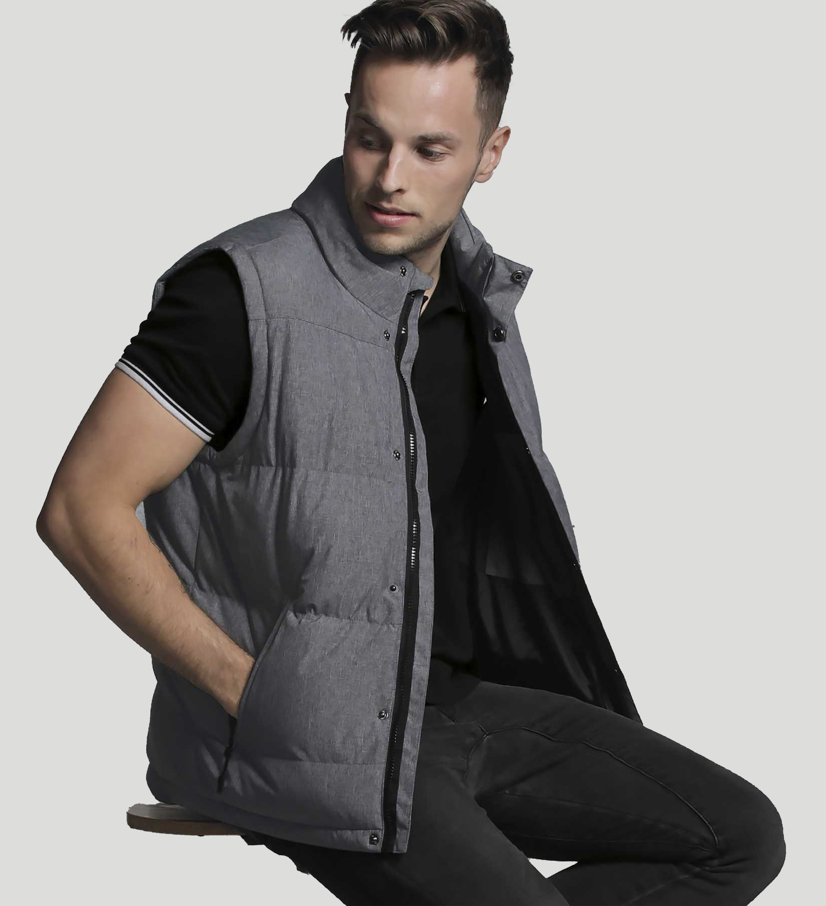 Men's Basin Puffa Vest