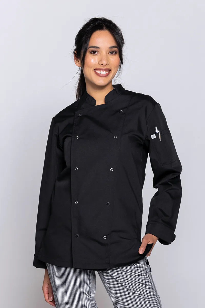 Alex Press Stud Long Sleeve Jacket