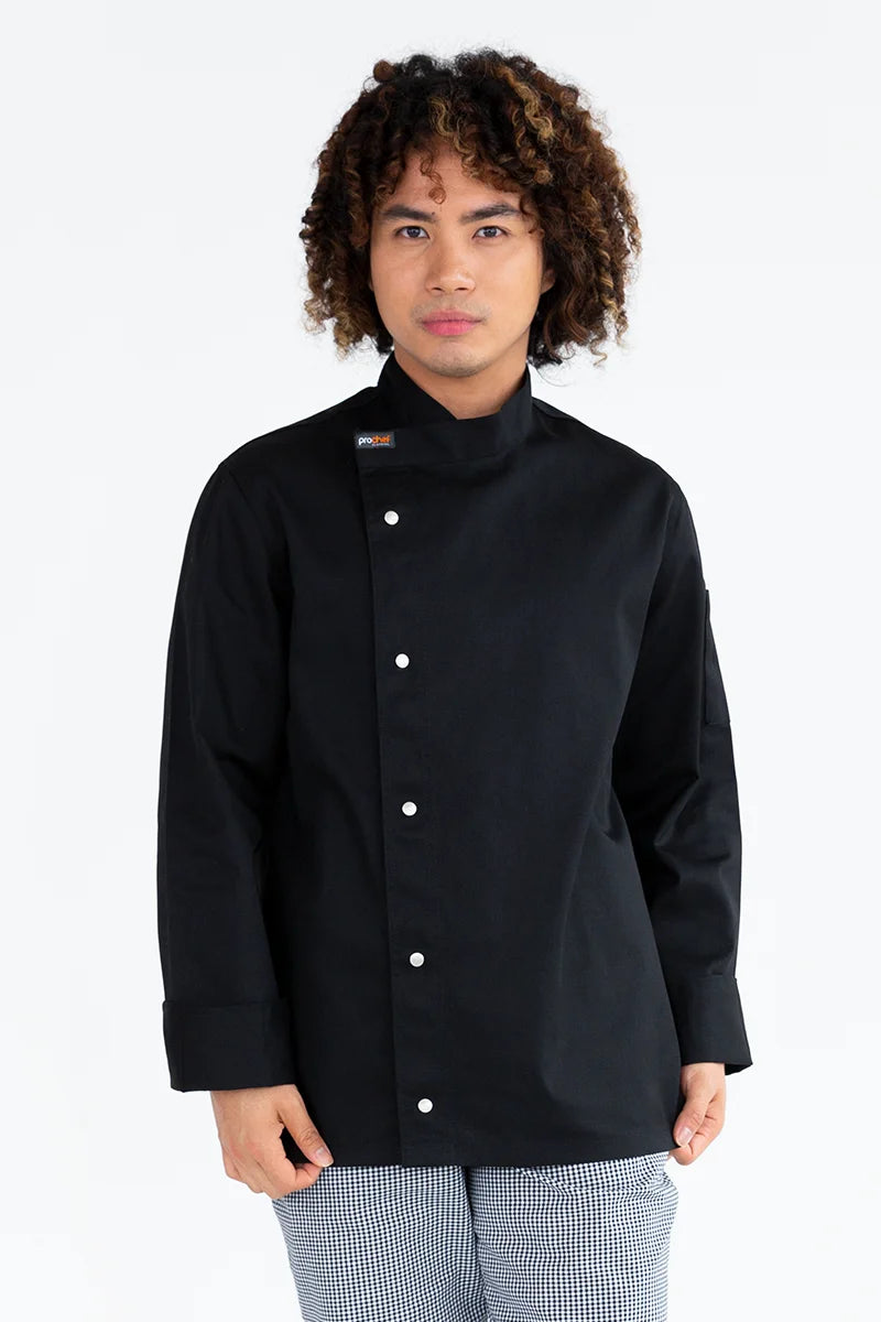 The Modern Long Sleeve Tunic in Black