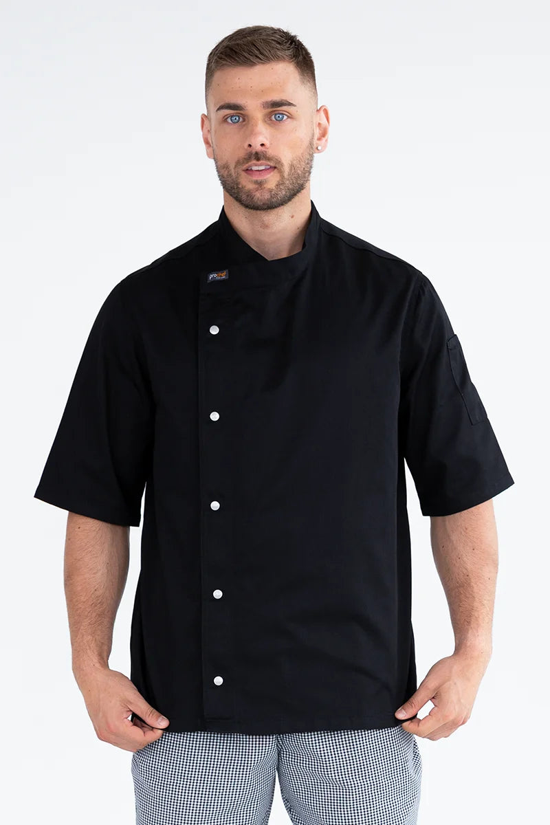 The Modern Short Sleeve Tunic in Black