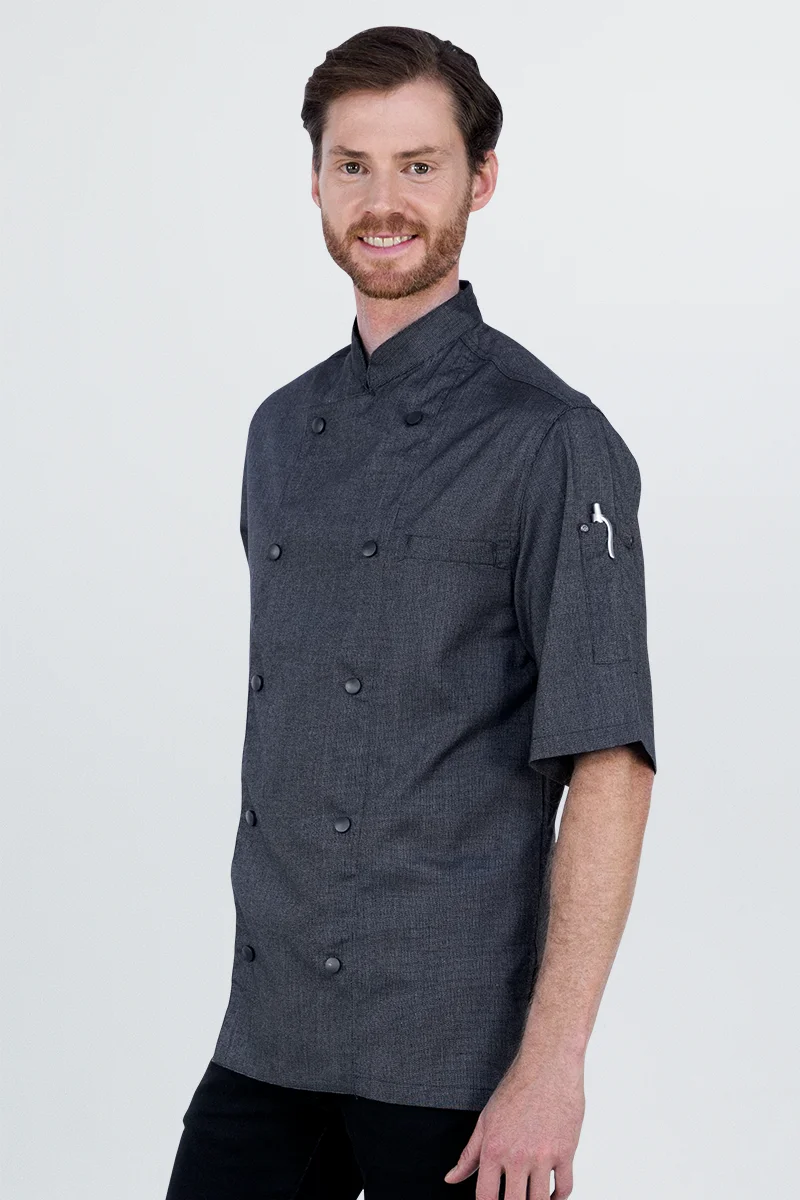 New York Press Stud Chef Jacket