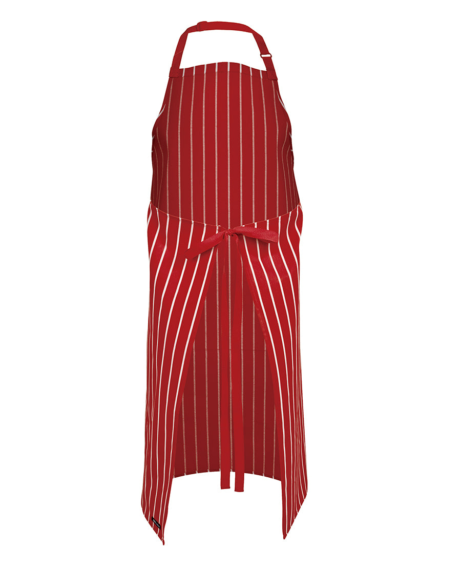 Striped Apron With Pocket