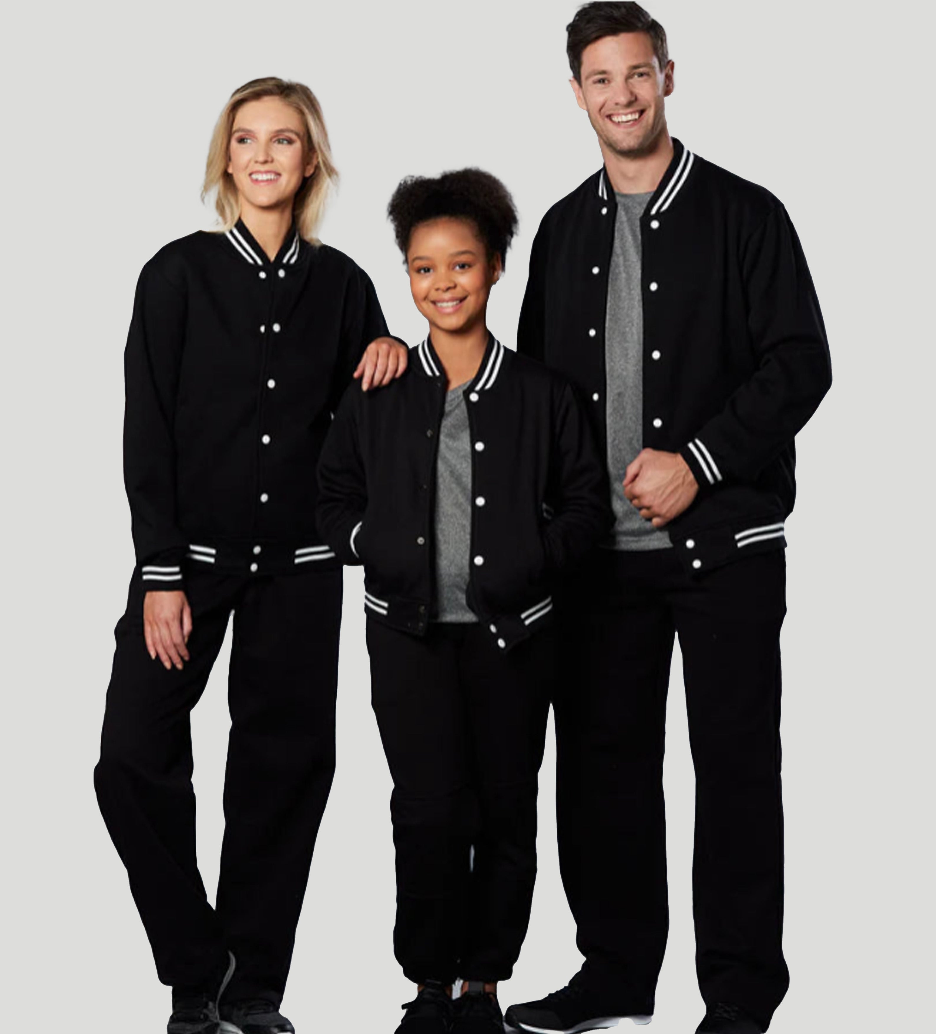 Unisex Fleece Varsity Jacket