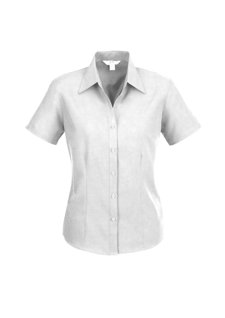 Ladies Oasis Plain Short Sleeve Shirt