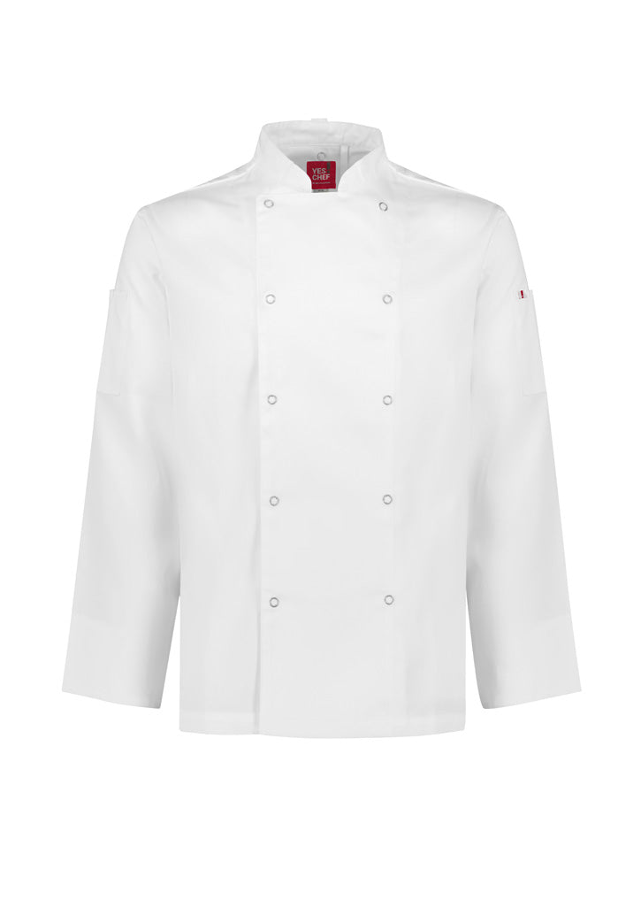 Mens Zest Long Sleeve Chef Jacket